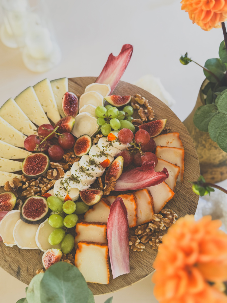 Healthy brunch catering spread at a wellness retreat in Marbella by Campo